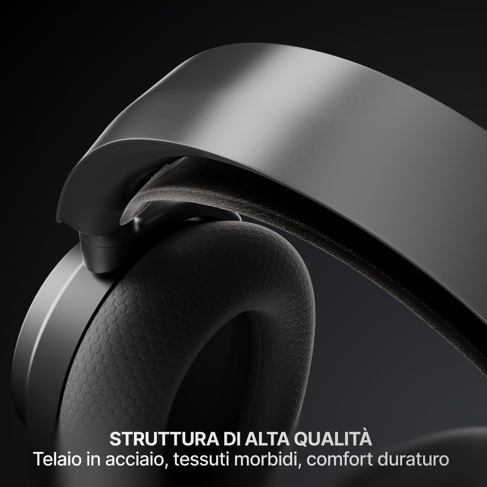 SteelSeries Arctis Nova 7P Wireless Gen 2 -Playstation cuffie da gioco -Controllo app in tempo reale - Oltre 50 h -Driver magnetici al neodimio - Mixabile 2,4 GHz/Bluetooth - PS5,PC,Switch 1/2, Mobile