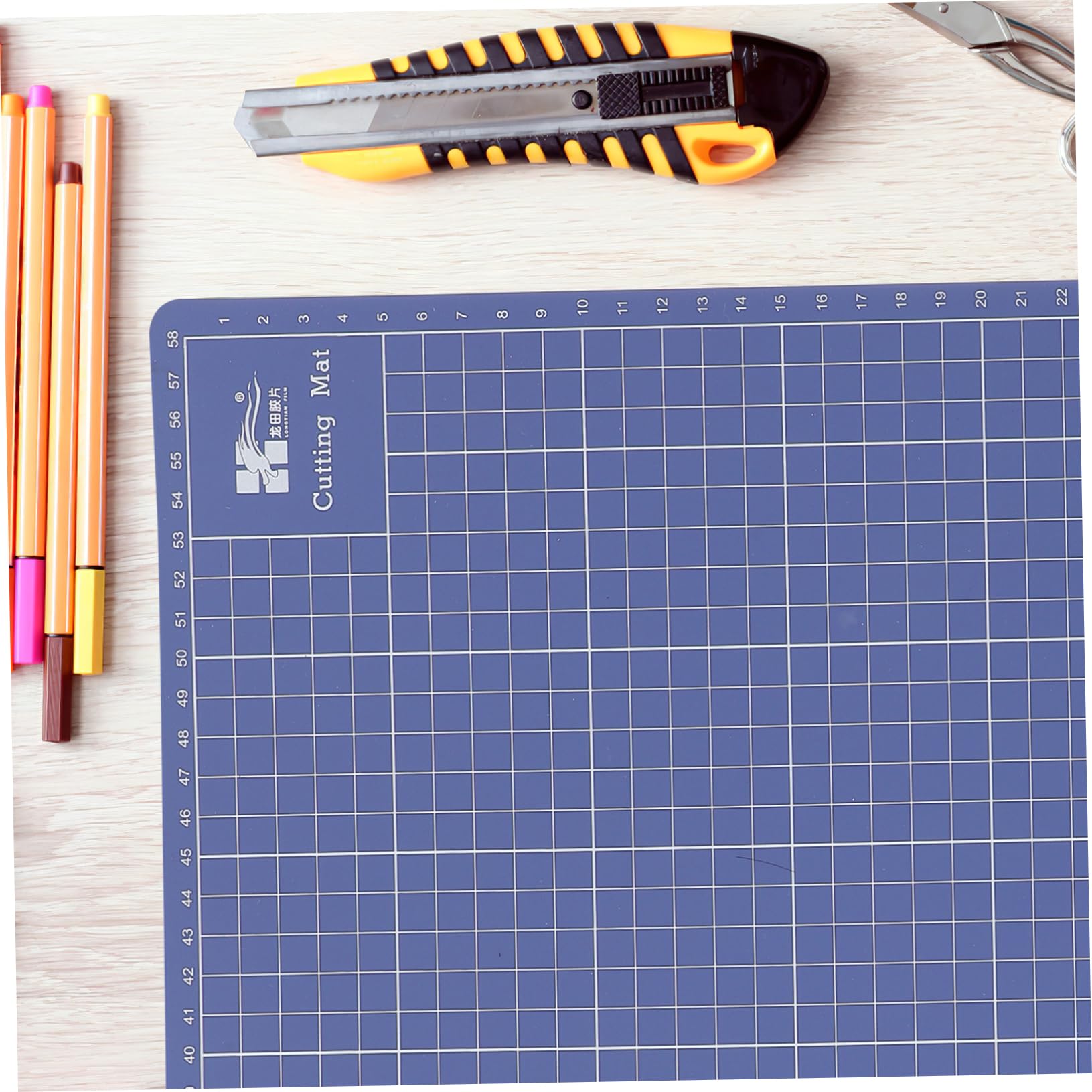 SHINEOFI Cortadora De Diseño Geométrico Tapete Cortante Auto-reparador y Duradero Para Manualidades Costura y Scrapbooking