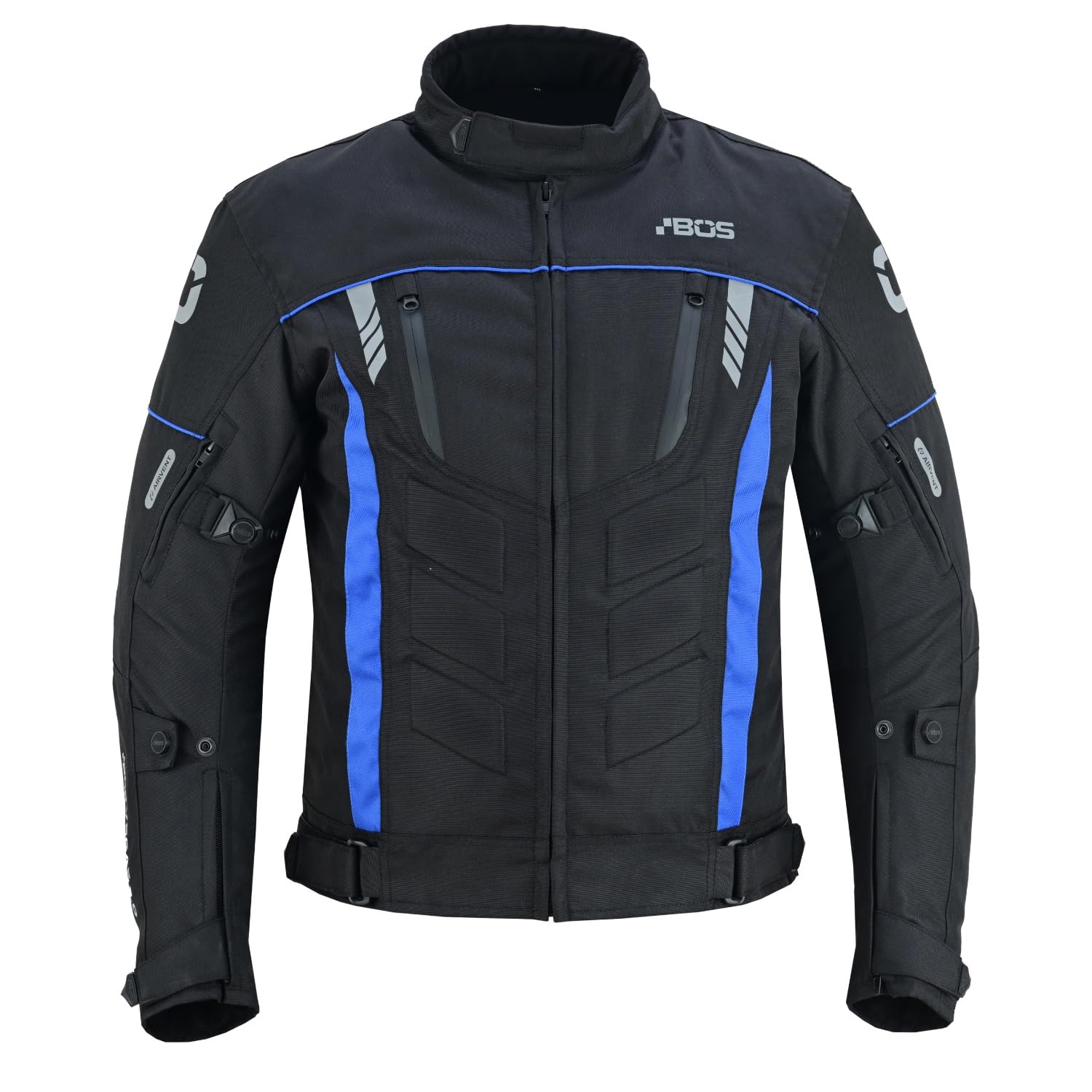 Motorrad Textilkombi Herren – CE Protektoren, wasserdichte Jacke + Hose Touring,Textil Kombi wasserdicht, belüftet, Protektoren im Set