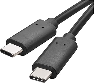 Emos SM70 22BL Cable USB 3.1 C/M – 3.1 C/M, 1 m, Color Negro