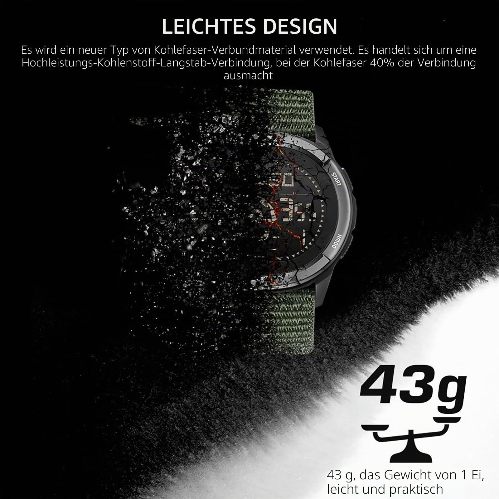 Militär Uhr Herren Digitaluhr Kompass Schrittzähler ohne app und Handy Kalorienzähler Herrenuhr Digital Armbanduhr Outdoor Tactical Watch Military 5 ATM Wasserdicht Stoppuhr Sport Chronograph Jungen