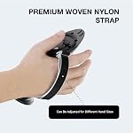 APEXINNO Mise à jour VR Poignées de contrôleur Couverture compatible avec Meta Quest 3 Accessoires, Contrôleurs de silicone Protecteur pour Oculus Quest 3, Sangle réglable, coupe à aspiration