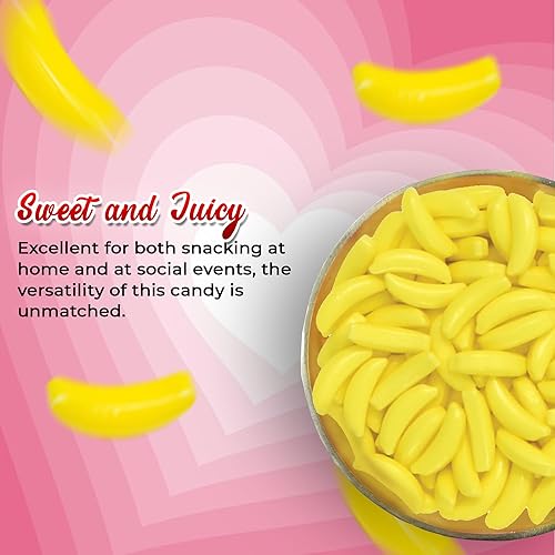 Miniatura 3 de NY Spice Shop - Plátanos tontos de dextrosa amarilla  Bocaditos de plátano a granel  Bocadillos saludables con sabor a fruta (1 libra)