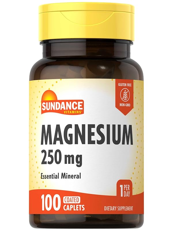 Sundance Suplemento de Magnésio 250 mg 100 capletas