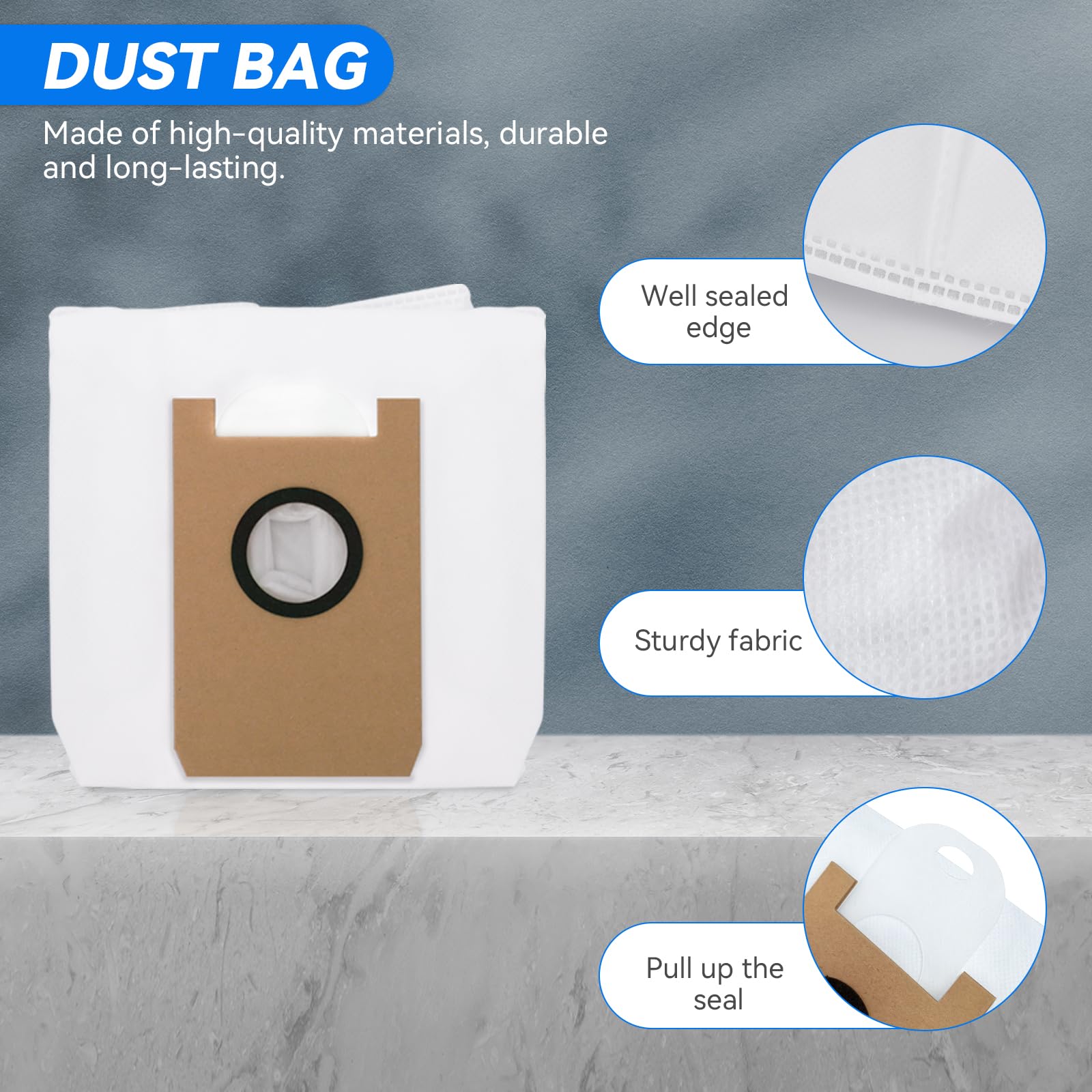 Lot De 4 Sacs à Poussière De Remplacement Pour Aspirateur AIRROBO T20 / T20+ - Neufs