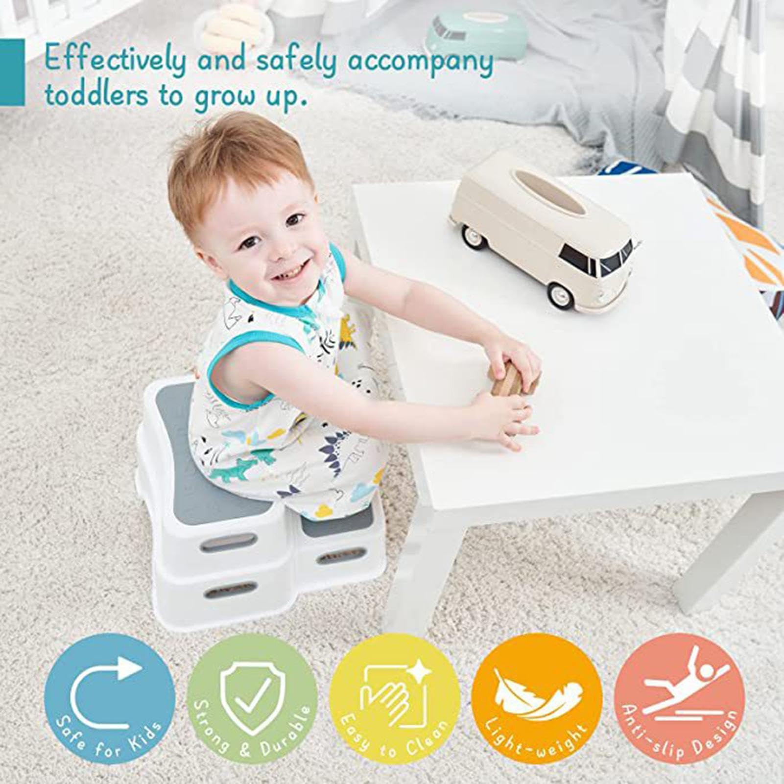 Ławka sedesowa do stóp antypoślizgowa powłoka przysiady podpórka podstawy