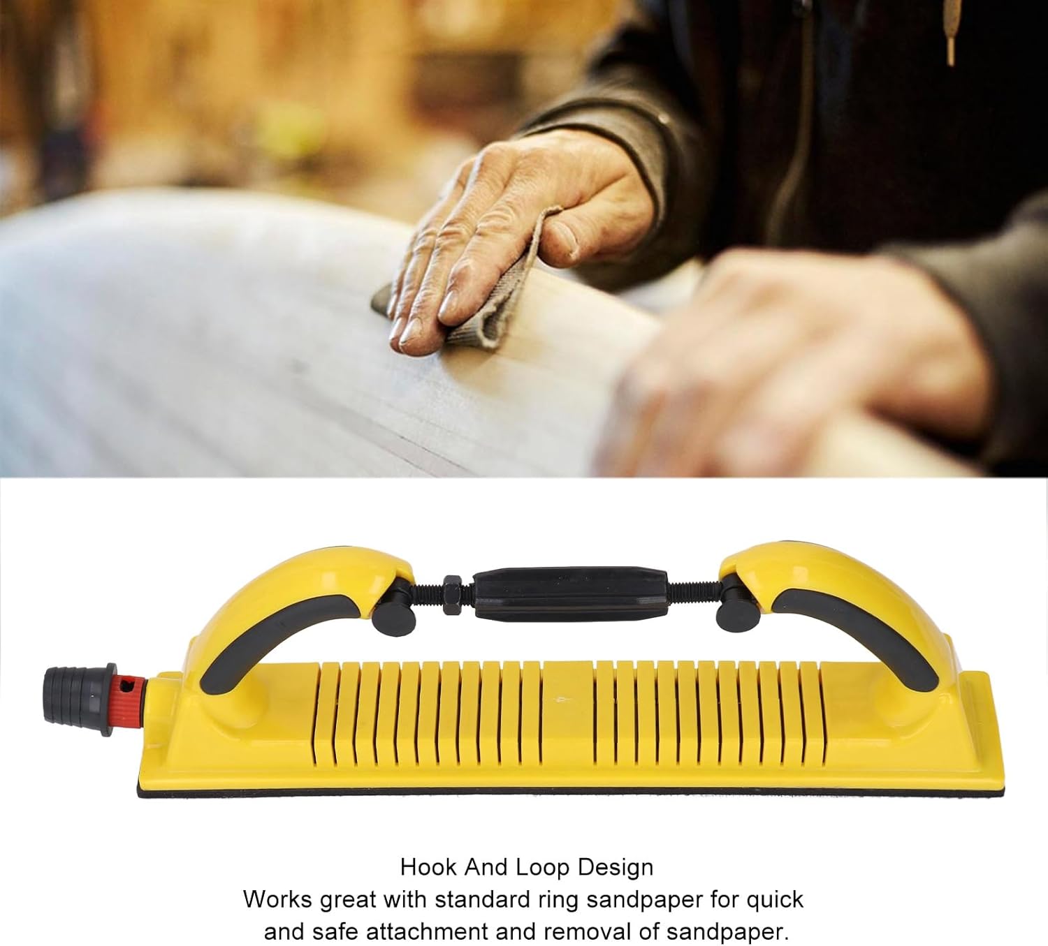 Longboard Hand Sanding File Block, Adjustable Flexible Sanding Block, Hand Sanding Board for Wood Polishing, Car Waxing, Wall Sanding