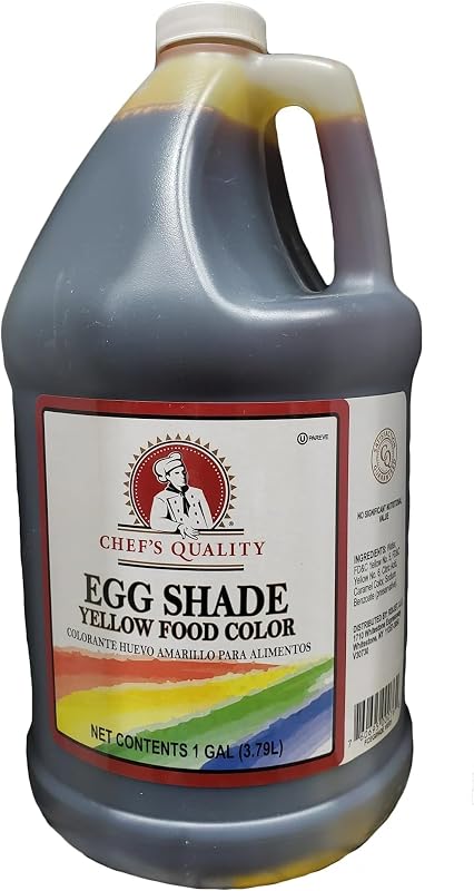 Chef's Quality Egg Shade Food Color 1 Gal (2 Pack)