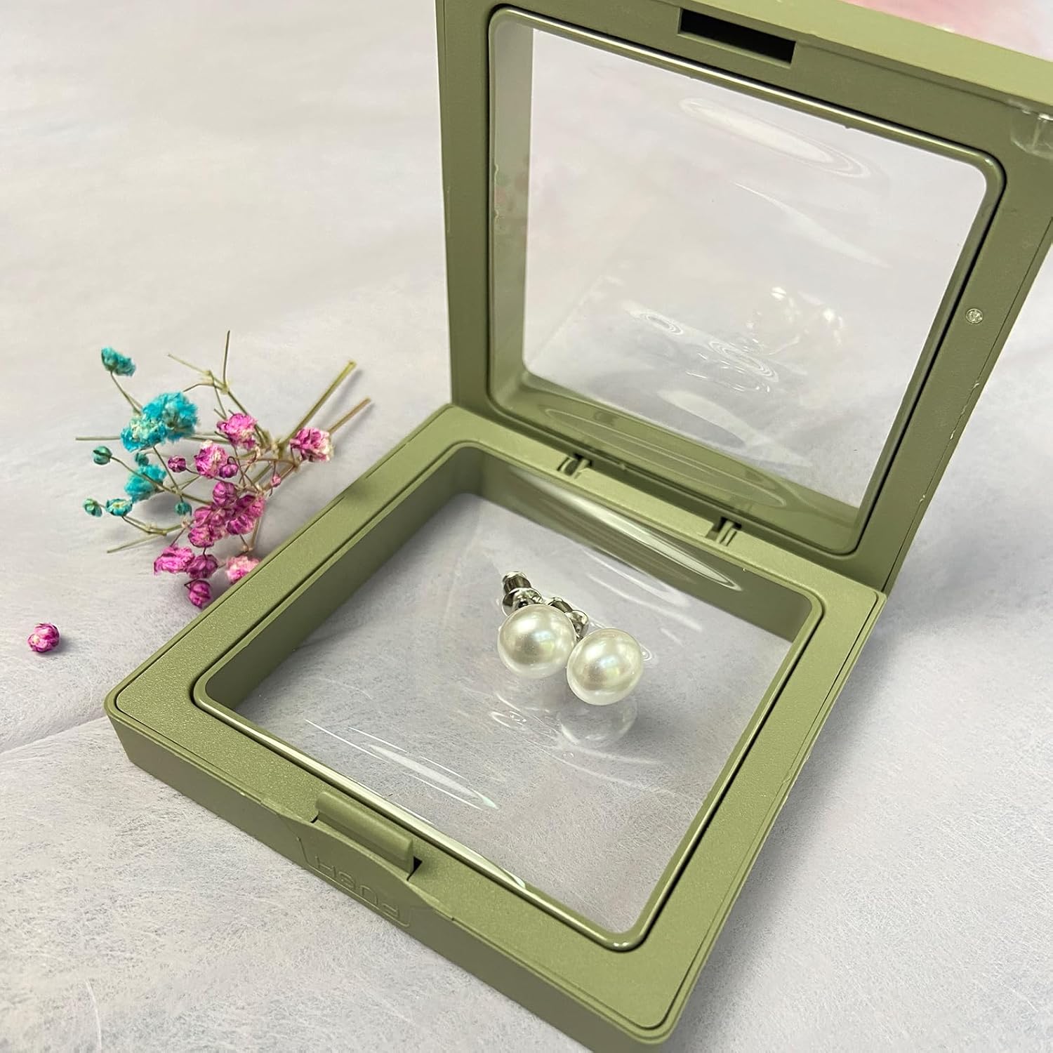 Pearl Stud Earrings for Women Large Pearl Earrings Sparkly Stud Earrings An Elegant Accessories - Image 7