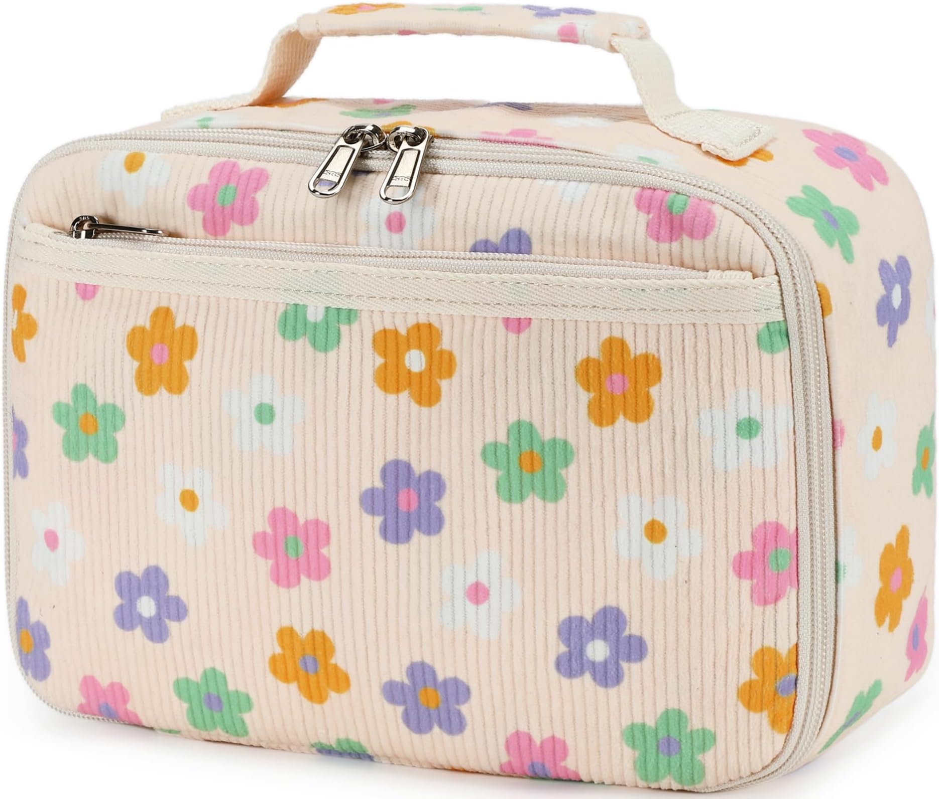 LEDAOU Lunch Box Kids Insulated Lunch Bag Girls Boys Toddler Reusable Lunchbox for School Picnic Hiking