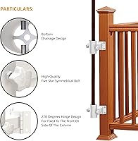 Vista 5 de Soporte de acero inoxidable para sombrilla de patio, resistente (se adapta a sombrillas de hasta 2 pulgadas), base de sombrilla de patio, se puede