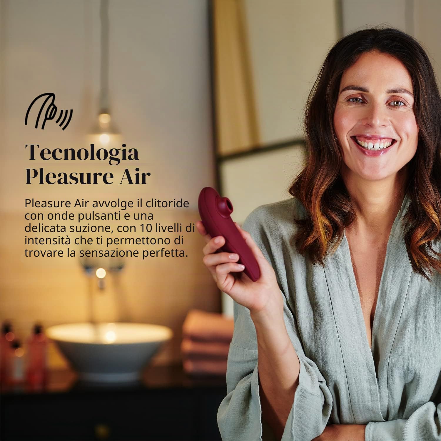Womanizer Classic 2 Succhia|Clitoride per Donna | Succhiatore Clitorideo con 10 Intensità | Stimolatore Vibratore Impermeabile | Sex Toy Ricaricabile per Donne e Coppie | Bordeaux