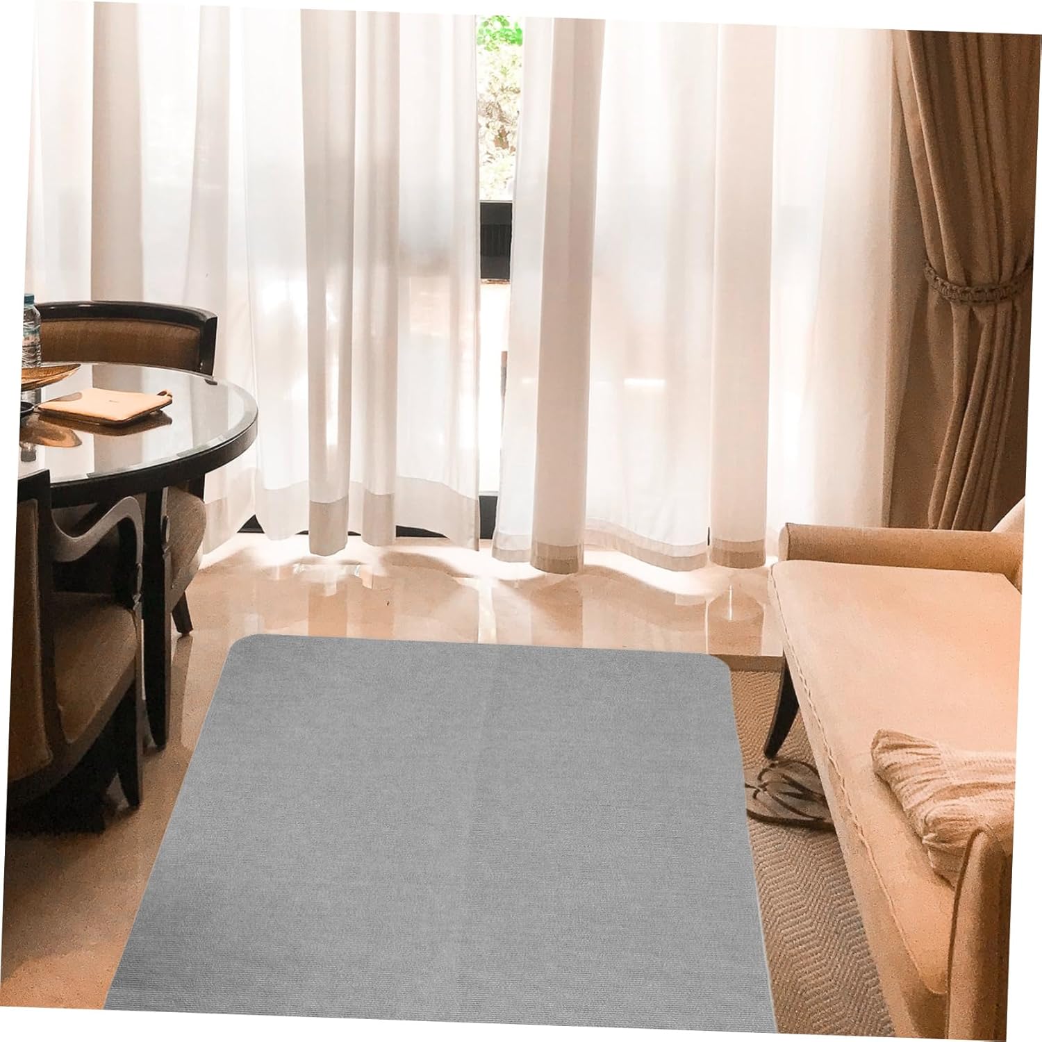 Gadpiparty Office Chair Mat Floor Protector Mat for Hardwood Carpet Non-Skid Multi-Function