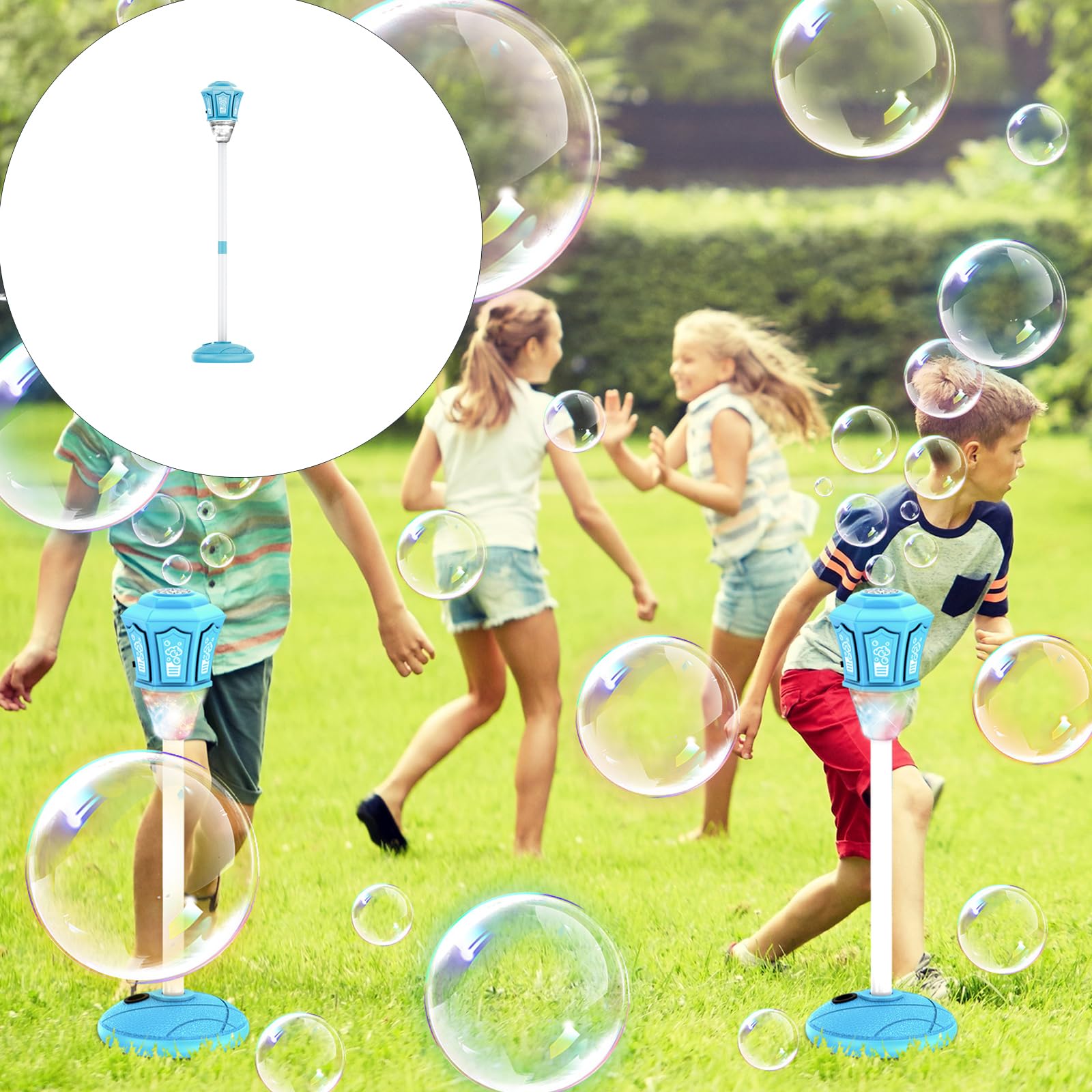Dispositivo Bubble con Motore Efficace per Parcheggio, Green
