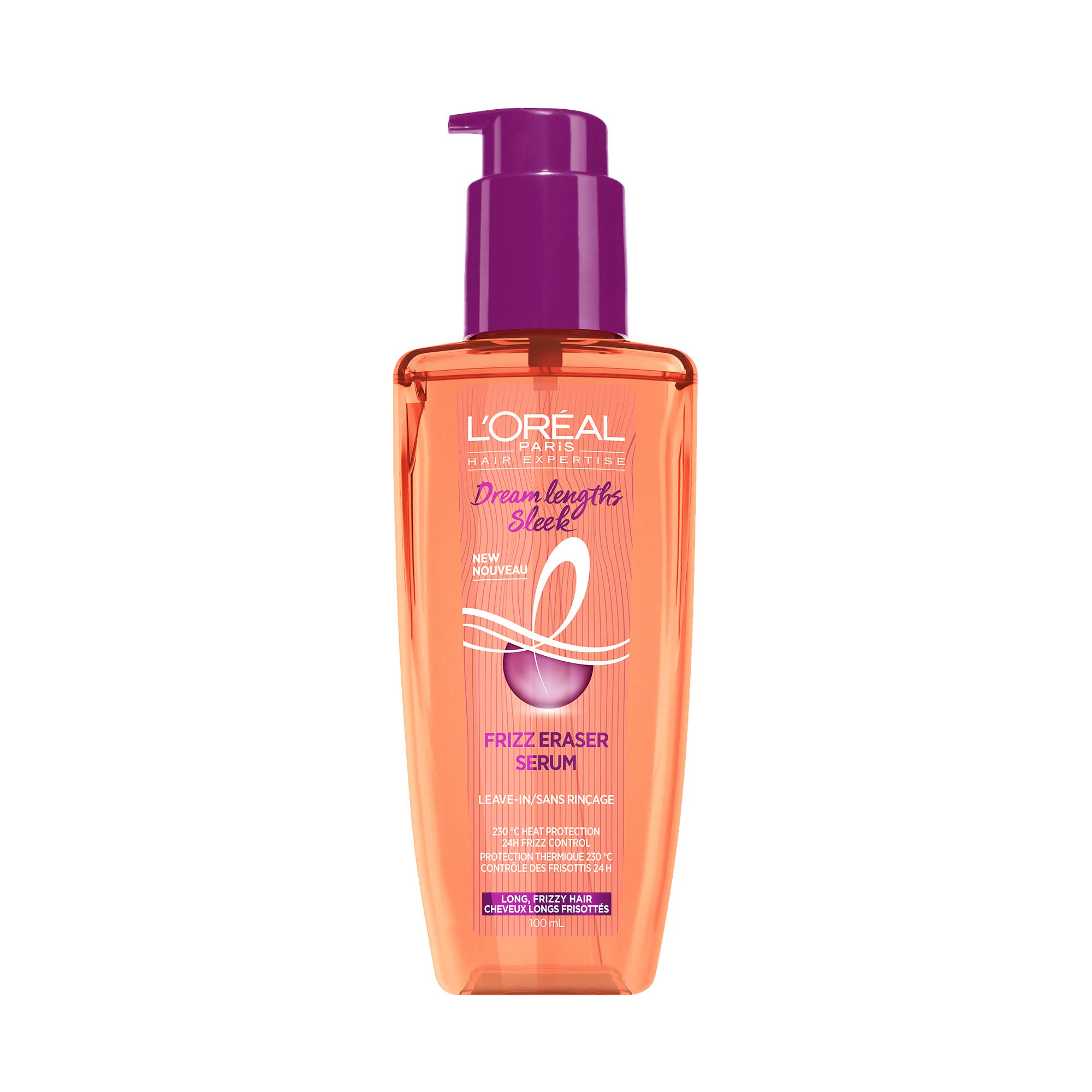 L'Oréal Paris Hair Expertise Dream Lengths Heat Slayer Hair Treatment, Heat Protectant Spray for Hair, Leave-In Against Frizz, 130ml (Packaging May Vary) — view 10