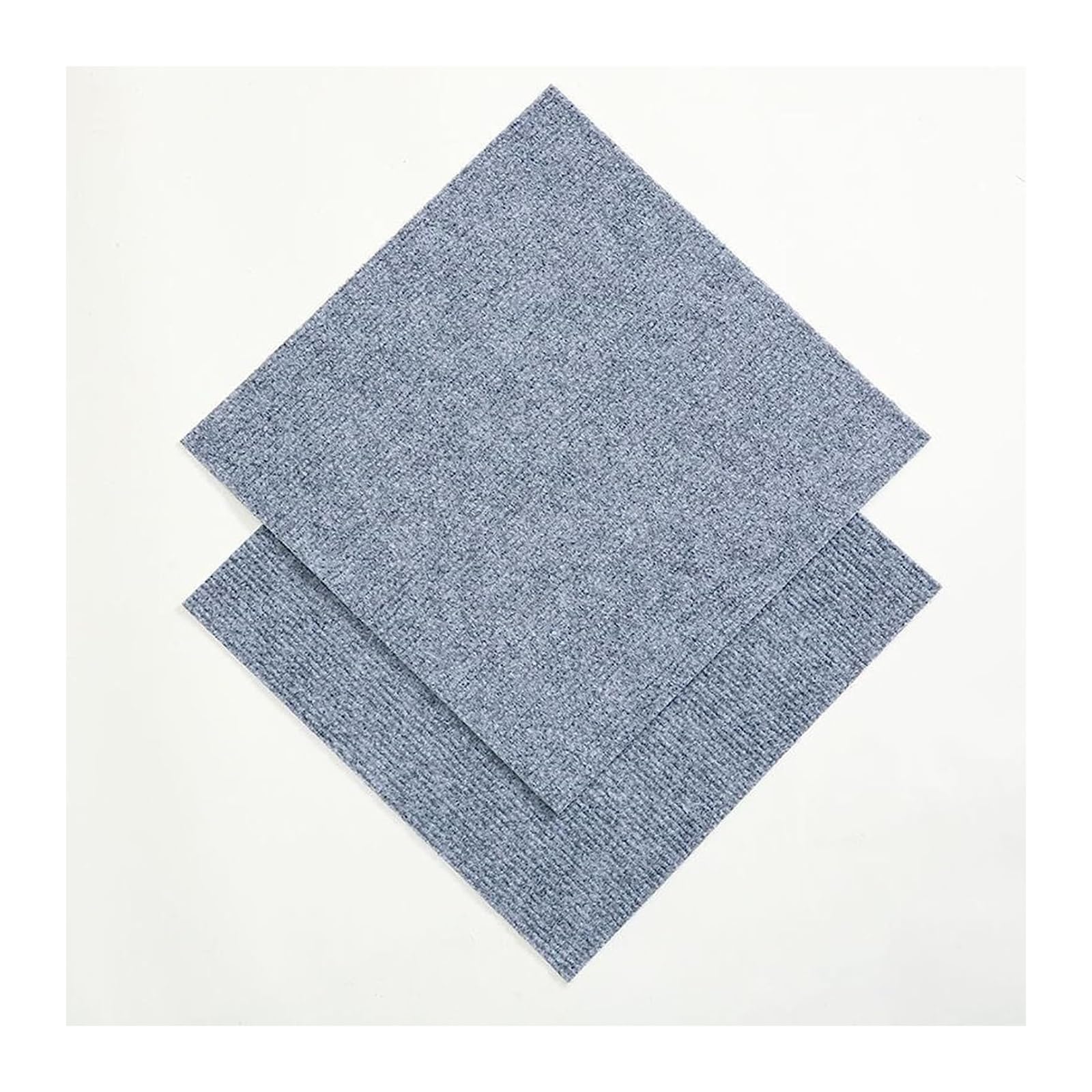 Cxvhsertwr Grey Carpet Squares, Carpet Tiles Diy Self Adhesive Commercial/Residential Floor(,16Pcs)