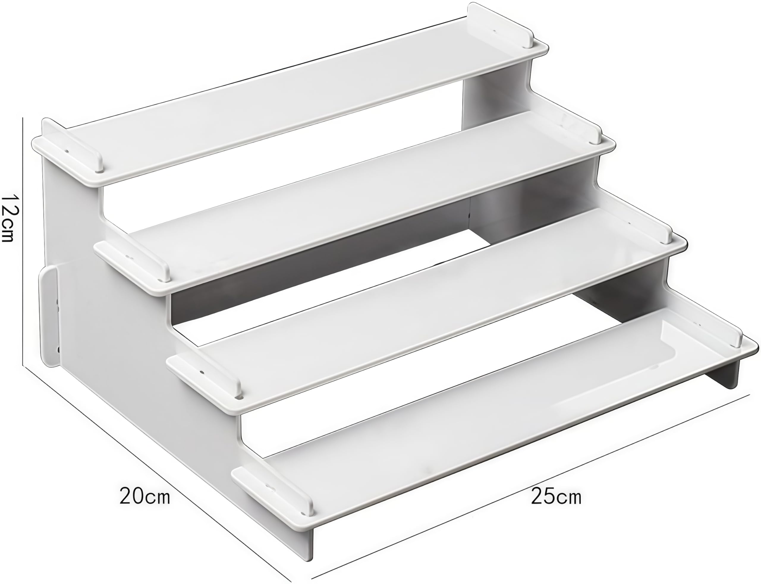 Présentoir Acrylique GOYAPRINT 3 Étagères - Montage Sans Outils Pour Figurines, Parfums Et Pâtisseries