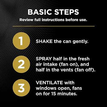 InterDynamics Certified A/C Pro Vent and Duct Cleaner, Professional Strength Odor Eliminator for Cars, Truck, HVAC, 10 Oz