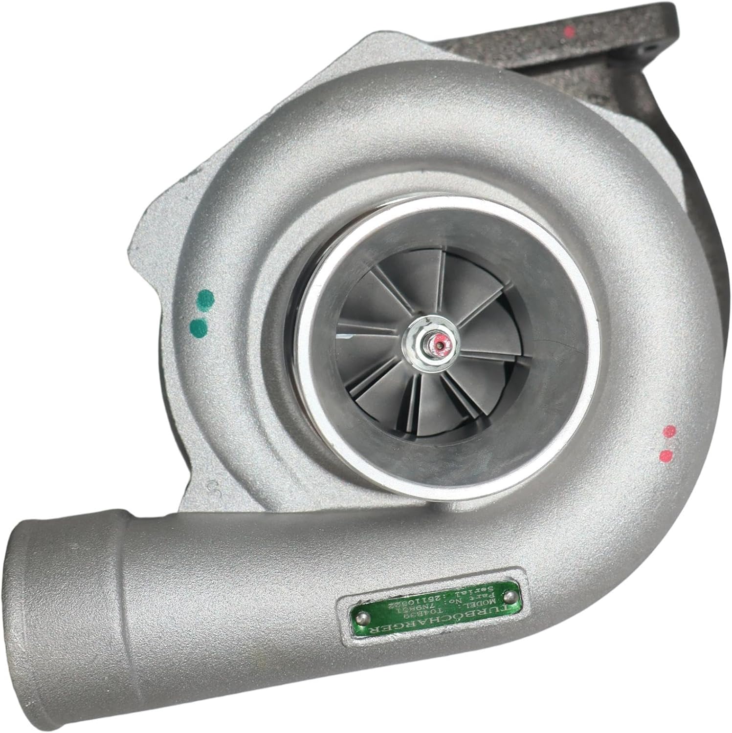 Turbocharger 7N-1709 Compatible for Caterpillar 7000 Ccm/4Zyl 3304 125 H/P-1973 Industrial Engine CXPSLXX