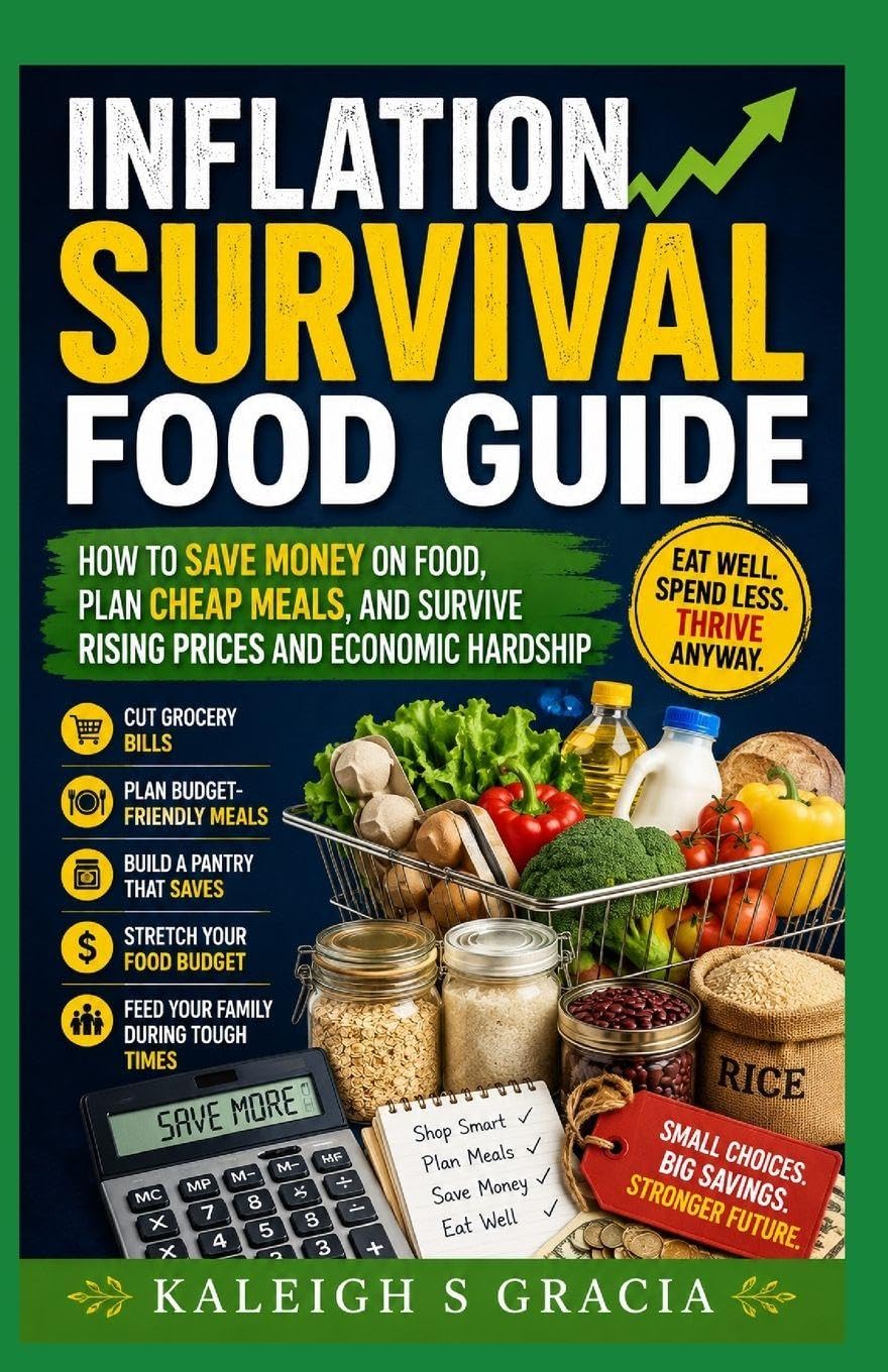 Inflation Survival Food Guide: Save Money on Groceries, Plan Budget-Friendly Meals, and Thrive During Rising Prices and Economic Uncertainty