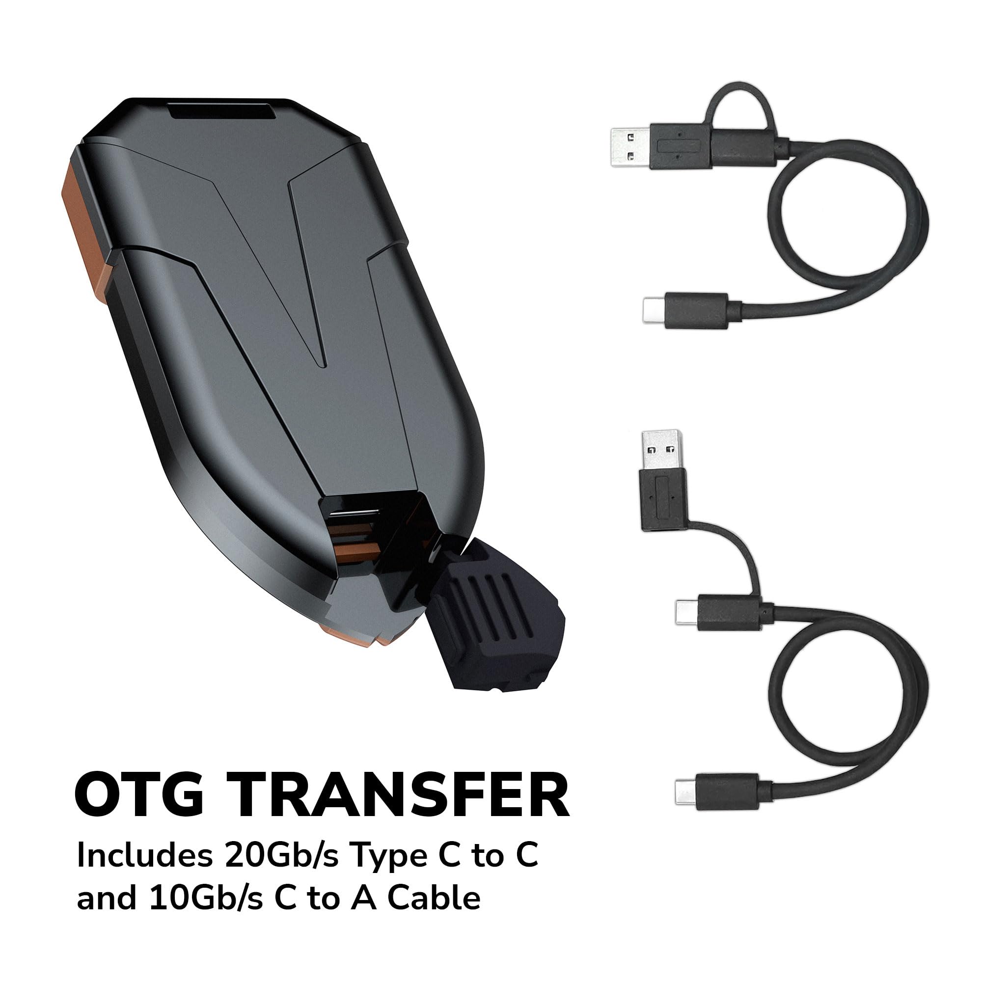 外付けハードディスク・ドライブ ARES 1TB Portable SSD USB3.2 Gen2x1 Amazon.com: DATO 1TB External SSD, ARES Amber Shield Portable SSD