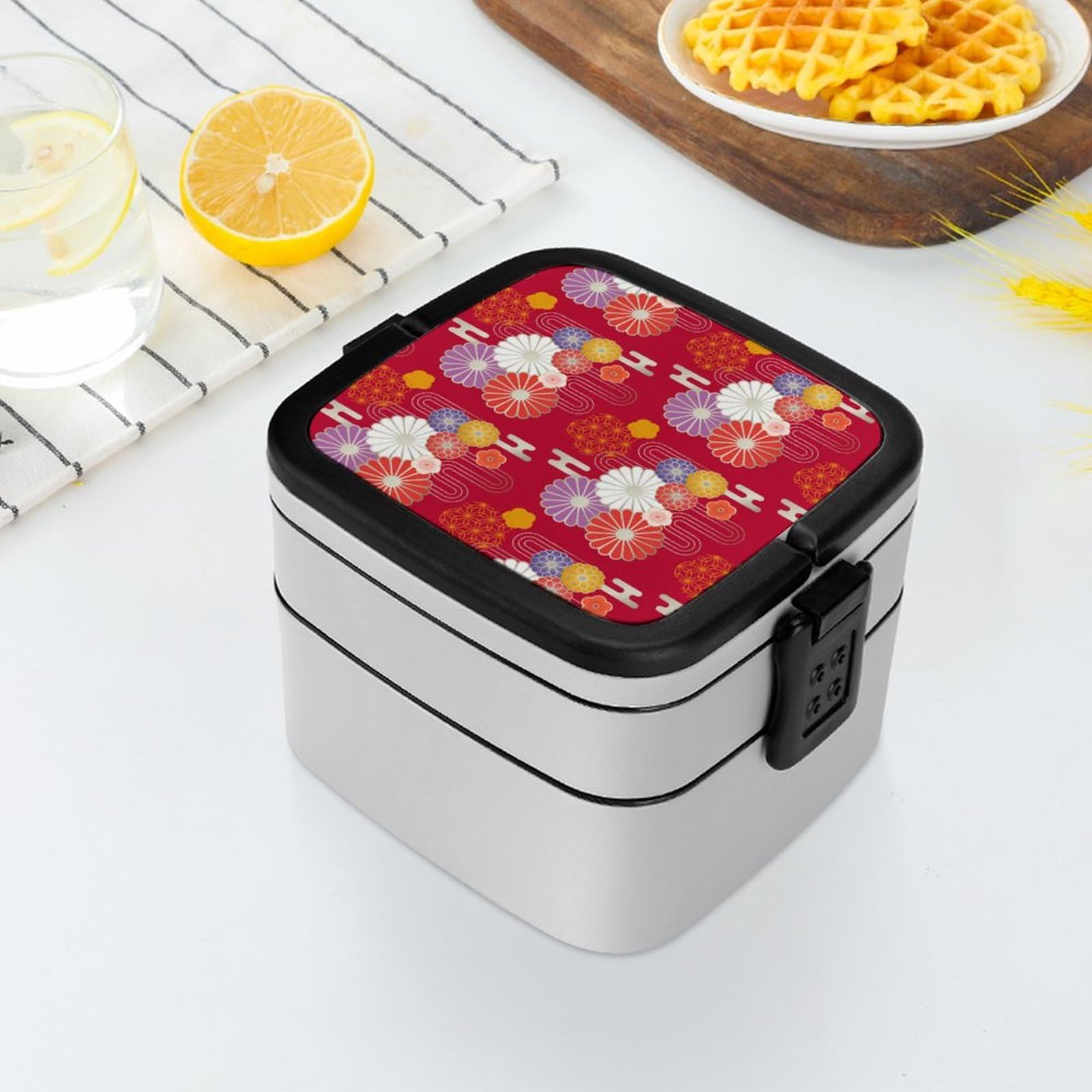 菊紋柄 弁当箱 菊紋柄 弁当箱 Amazon｜菊の御紋 ランチボックス 二層弁当箱