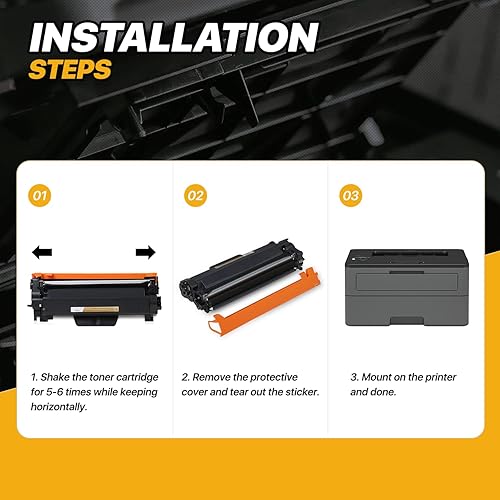 Miniatura 6 de Magshion Toner Cartridge Compatible TTN760 TN730 Replacement for Brother HL-L2350DW HL-L2370DW HL-L2370DWXL HL-L2390DW HL-L2395DW MFC-L2710DW