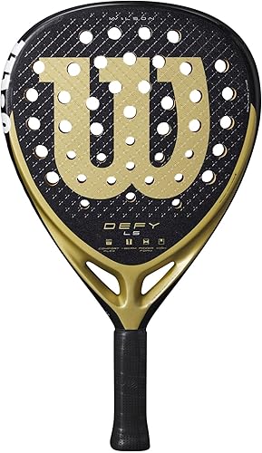 Wilson Defy LS V1 Pala de pádel - Tamaño de agarre 2-4 14"