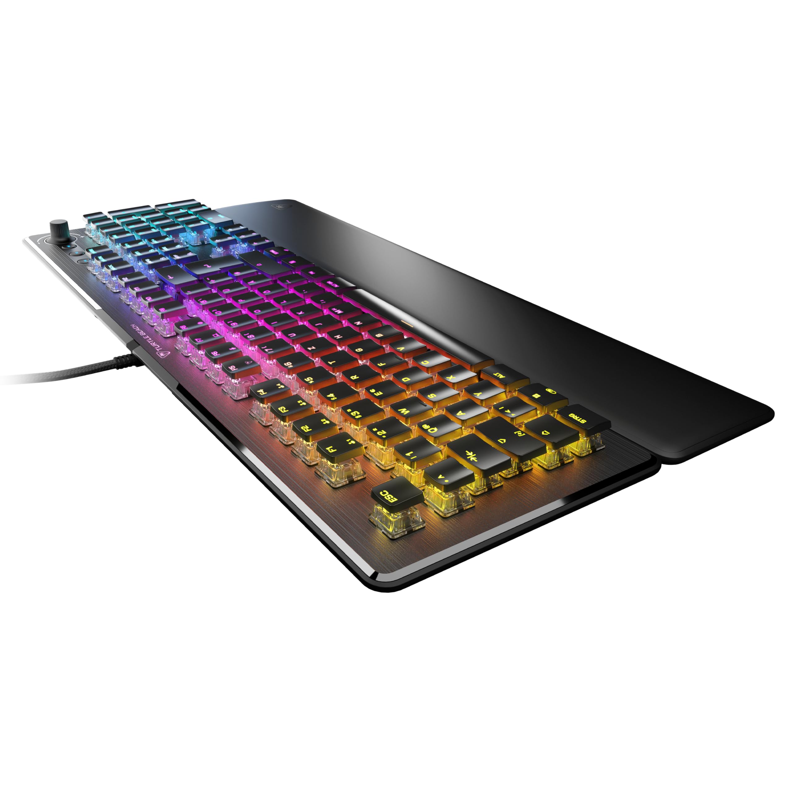 Turtle Beach Vulcan II Mechanische PC Gaming-Tastatur Tactile Titan II Schalter DE Layout