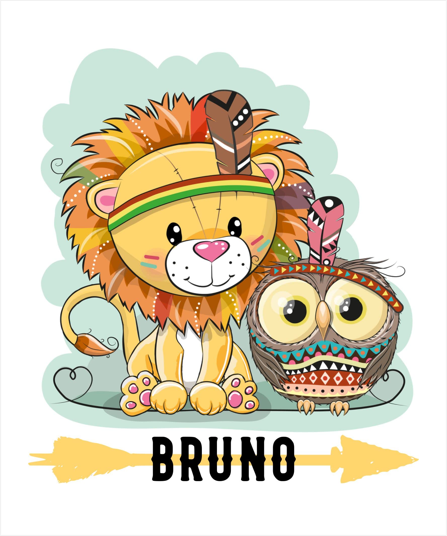 Estor Infantil Personalizado con Nombre – Estor Enrollable Infantil niño Animales Selva 001 | Cortina Enrollable Animales Selva – Estores Iroa habitación bebé niño (40x60)