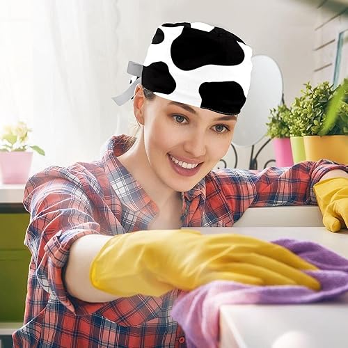 Miniatura 5 de Gorras de trabajo con globos de oso lindo color rosa con botones, sombreros de pelo largo para cola de caballo para mujer, Multicolor 18