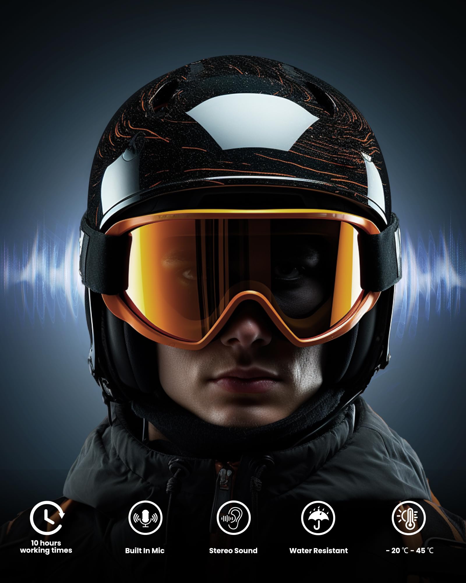 amazon burton snowboard helmets with audio Amazon.com: OutdoorMaster Ski Helmet Headphones, True Wireless Bluetooth  with Storage Case, Drop-in HD Speaker Chip Compatible with All Audio Ready Snowboard  Helmets with Built-in Mic