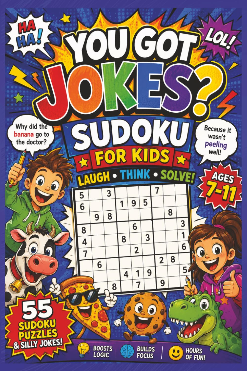 You Got Jokes - Sudoku for kids - Laugh, Think, Solve