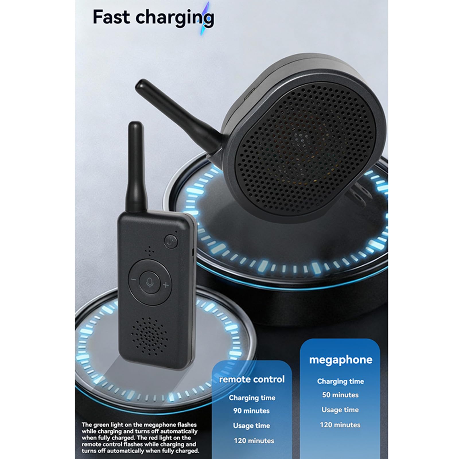 Głośnik drona Megafon Głośnik Ultra-Long Distance Ogłoszenia Bezprzewodowy mini głośnik Walkie-Talkie Akcesoria do dronów Kompatybilny z DJI Mini 4 Pro