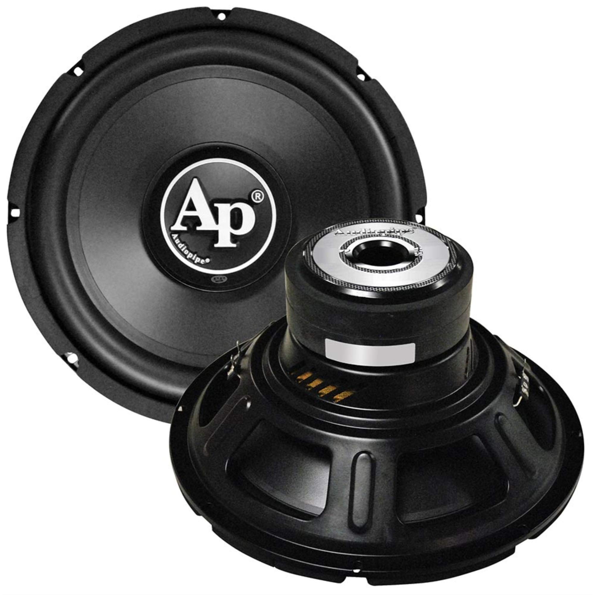 Audiopipe TXXFB1200 12 In. Shallow Mount Woofer 400W RMS & 800W Max Dual 4 Ohm Voice Coils