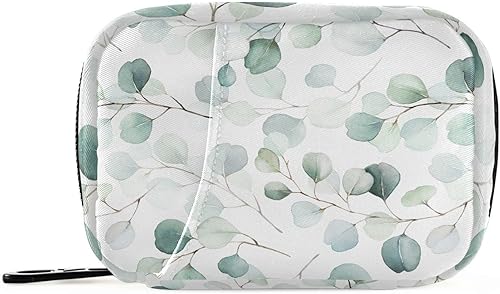 DIOLPOM Organizador de píldoras de viaje de hojas, lindo pastillero semanal de 7 días, cremallera portátil tamaño compacto adecuado, soporte de