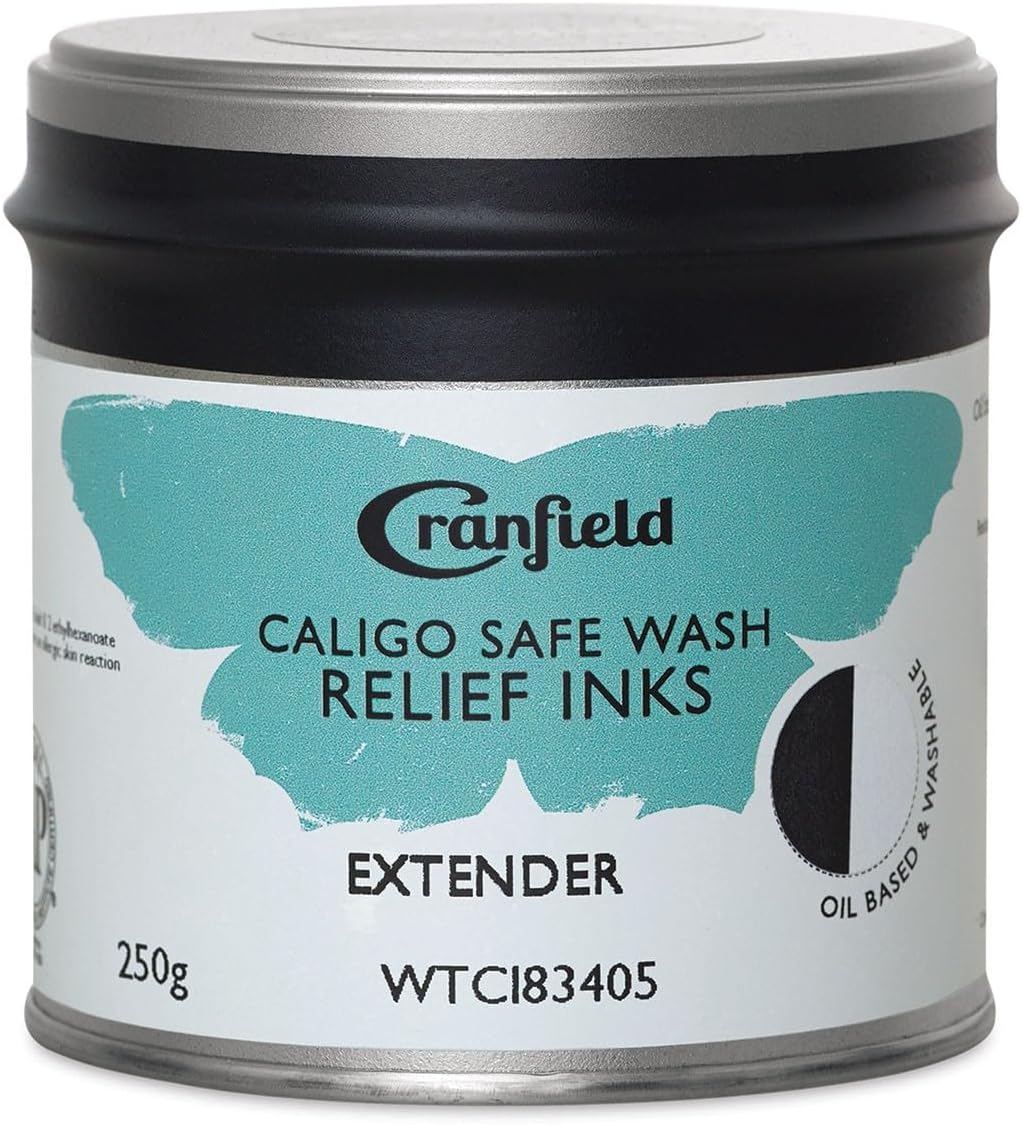 Cranfield Caligo, Safe Wash Relief Ink, 250gm Tin, Extender, WTCI83405
