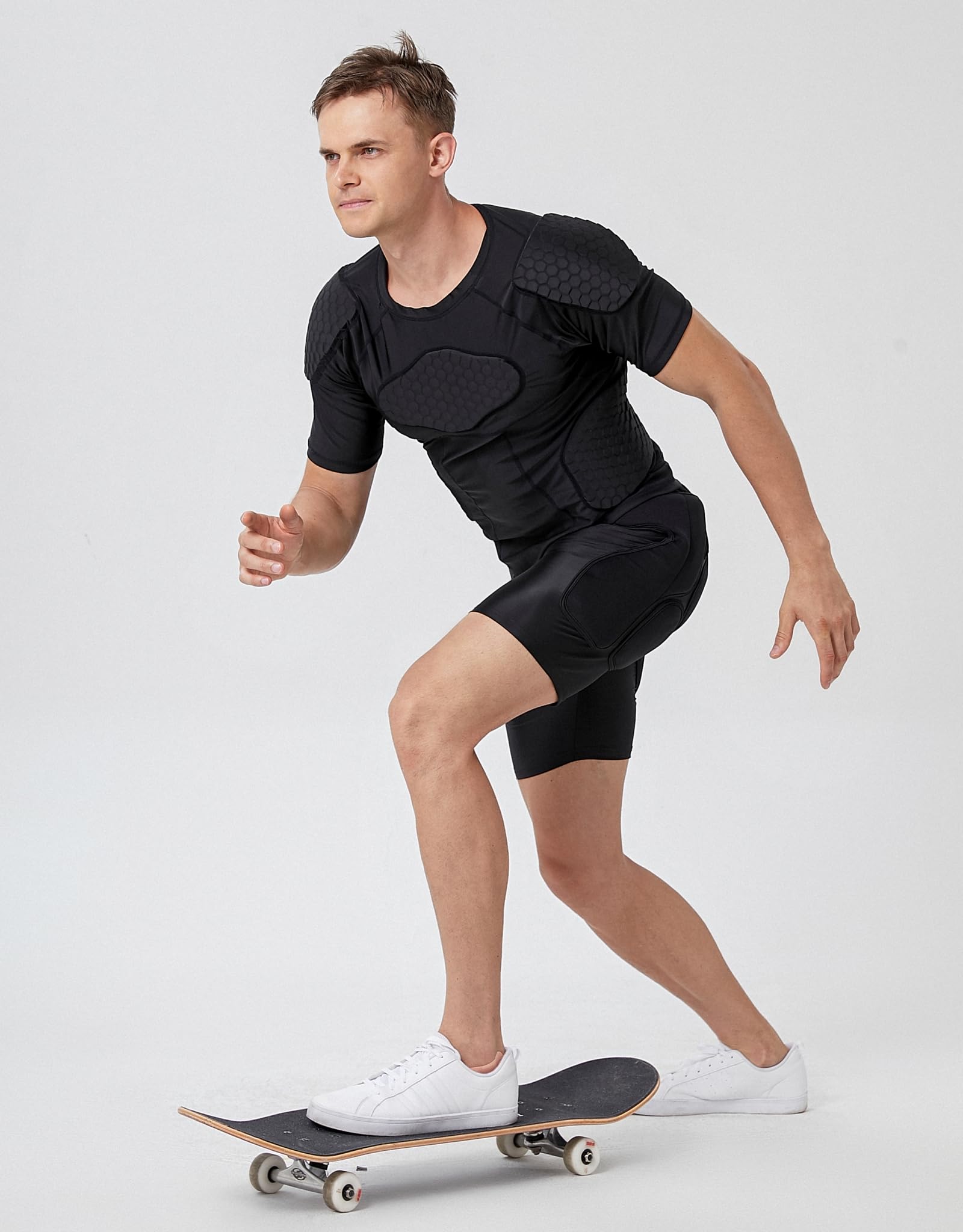 Short de protection rembourré pour les hanches et le coccyx