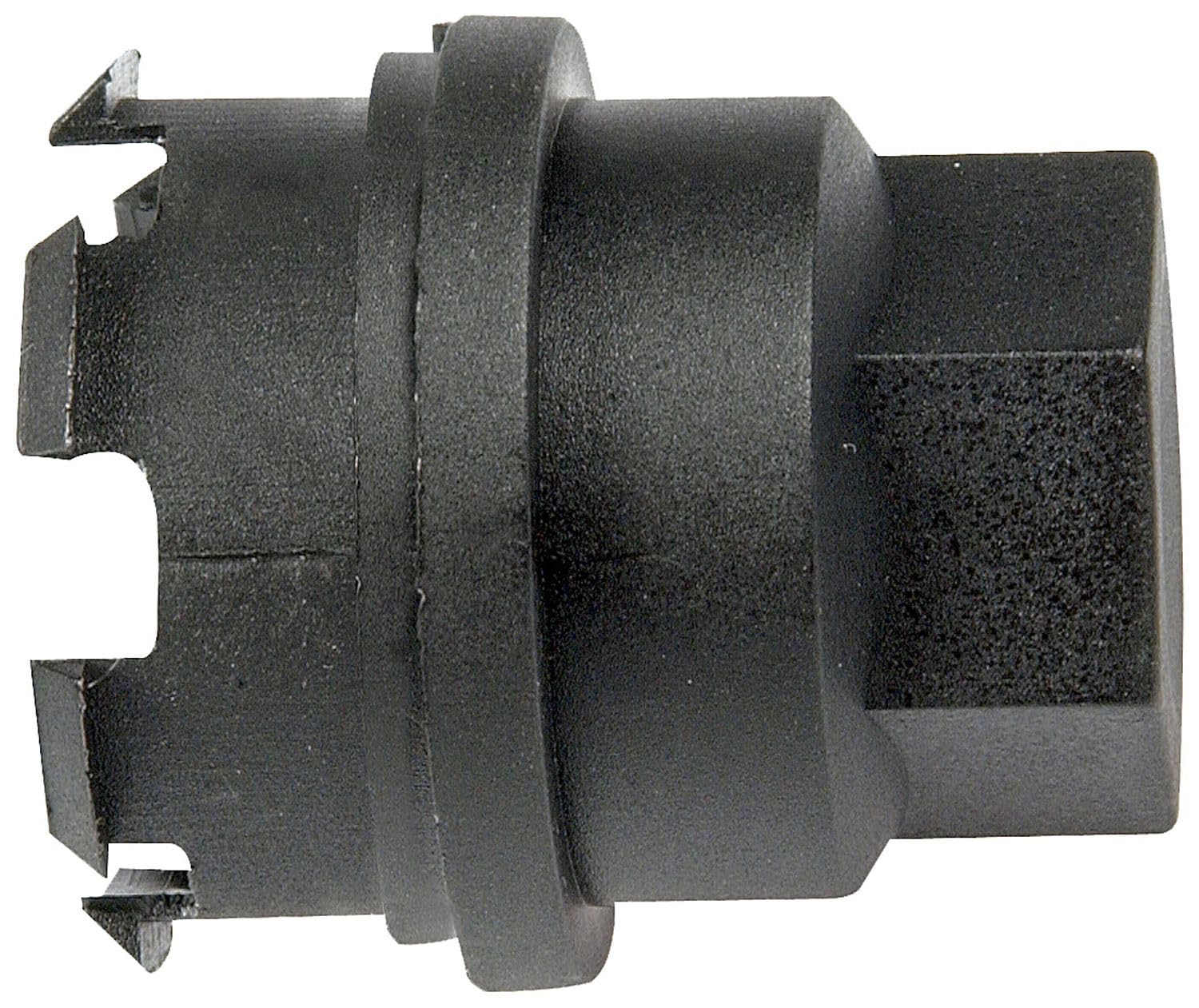 Black Wheel Nut Cover M24-2.0, Hex 19mm - Dorman (611-617.1) Black 19mm Hex Size x M24-2.0 Thread Size Wheel Nut Cover - Dorman Wheel Nut Covers 611-617.1 - WHEEL NUT COVER - Black Wheel Nut Cover M24-2.0, Hex 19mm - Lug Nut Cover - This wheel fastener cover is designed to precisely fit the factory wheel hardware while providing a clean, finished appearance. Made of quality materials for durability, this cover has been dimensionally validated for specific applications. - Buick 2005-97, Chevrolet 2002-93, Saturn 2002-91