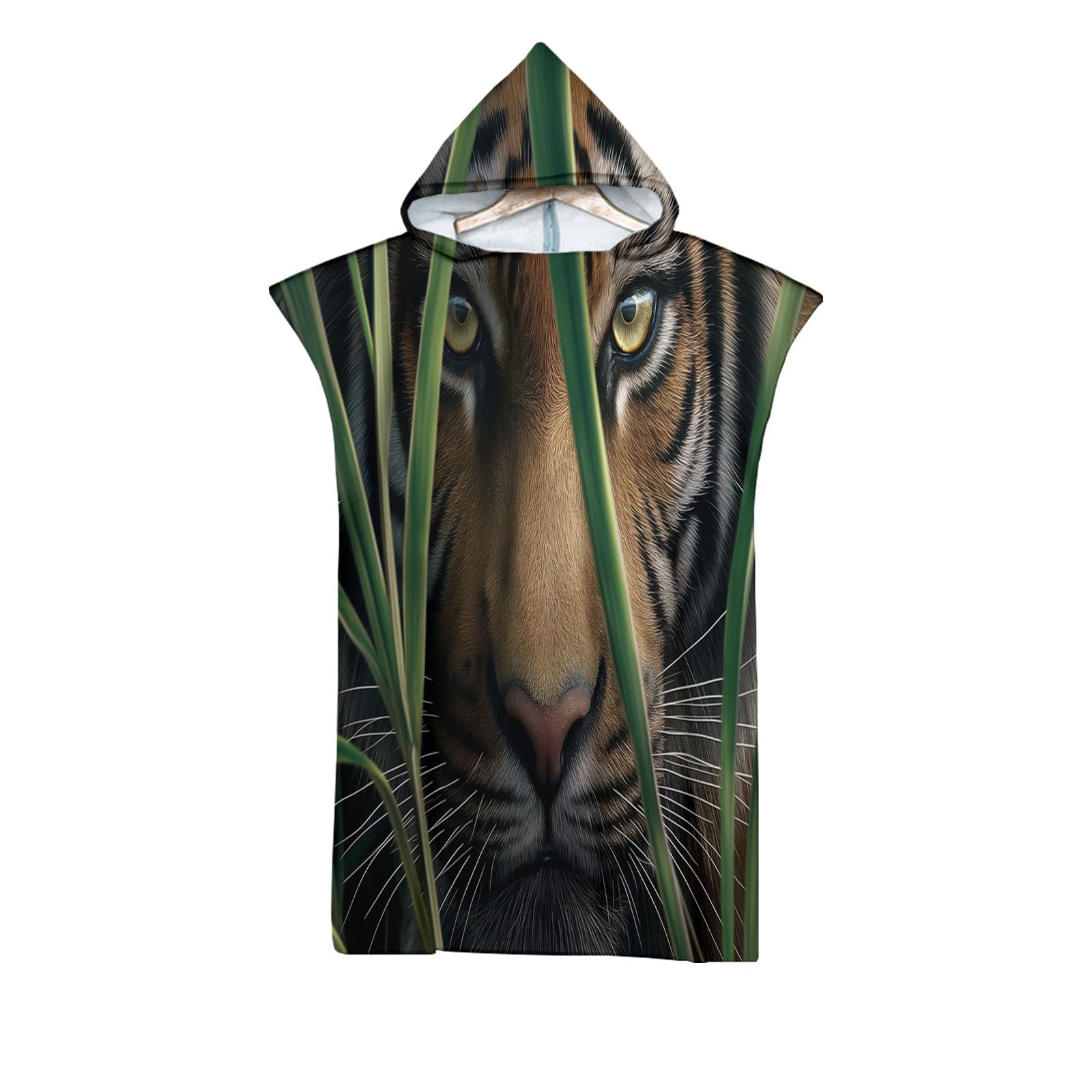 Peignoir à langer poncho à capuche pour surf piscine plongée