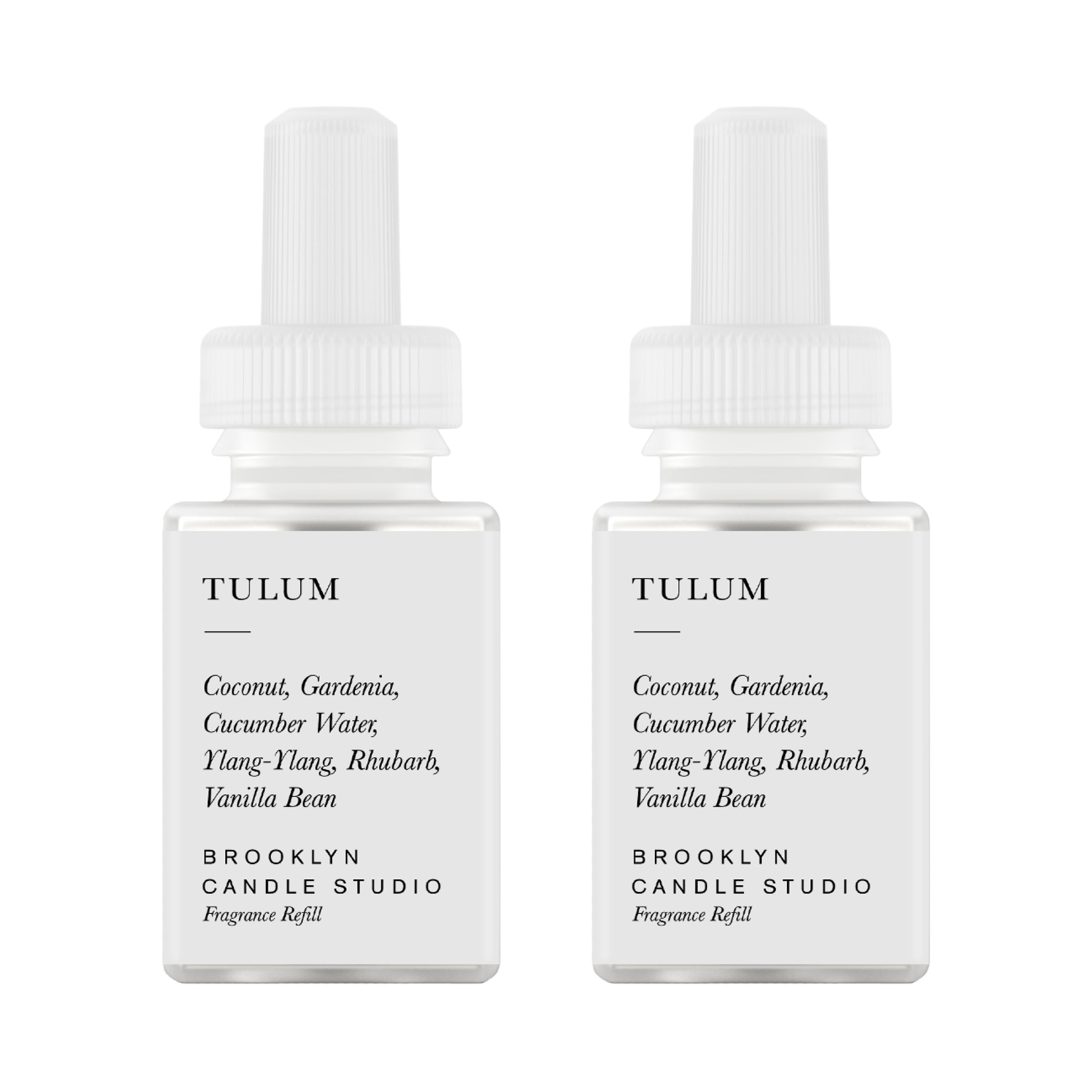 Pura & Brooklyn Candle Studio Home Scent Refill - Smart Air Diffuser - Up to 120-Hours of Luxury Fragrance per Refill - Home Essential - Clean & Safe