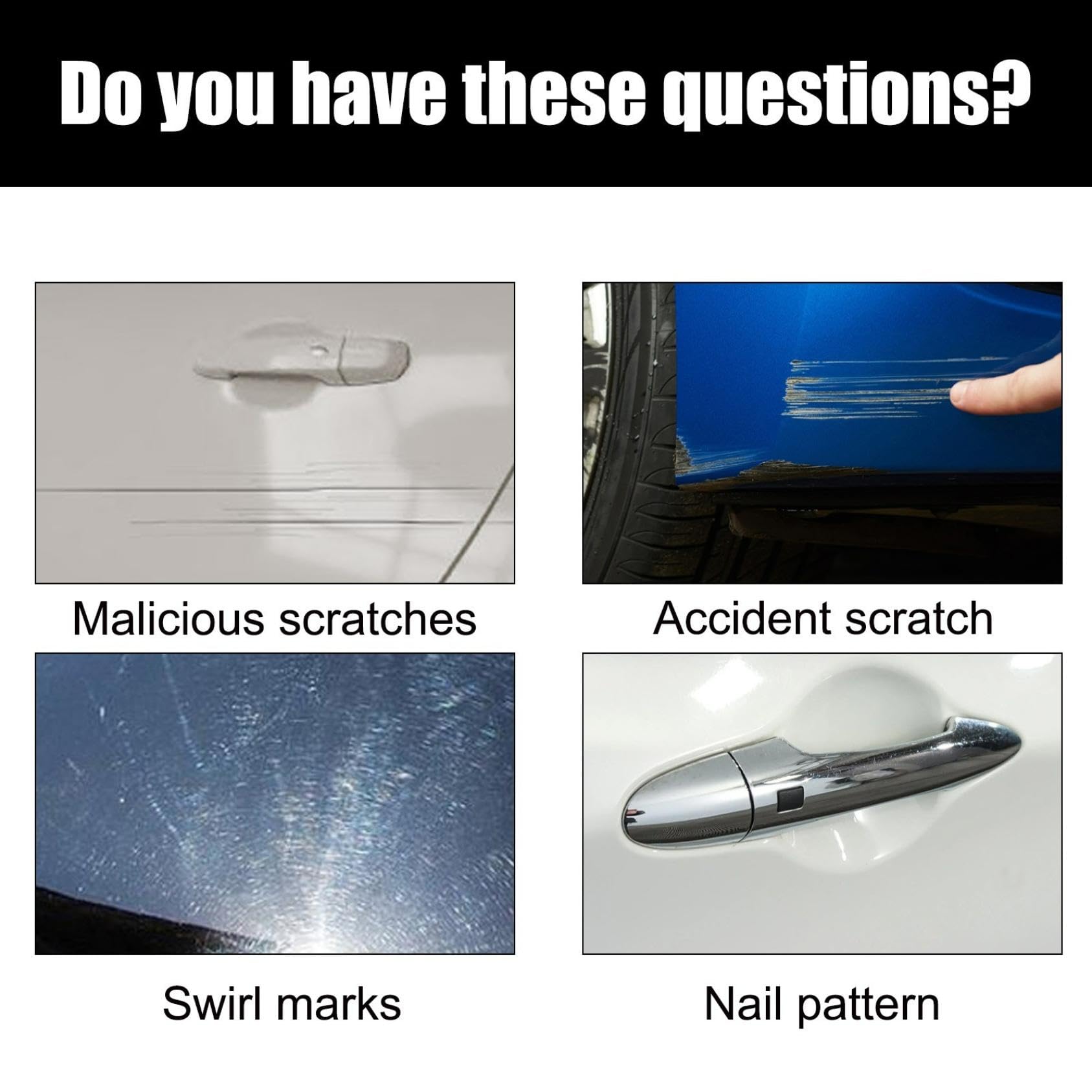 Car Scratch Remover for Vehicles, Deep Scratch Repair Paste with Polishing Wax,Wipe Sponge Car Paint Scratch Repair Polishing Wax for Deep Scratches (1pcs) - 4