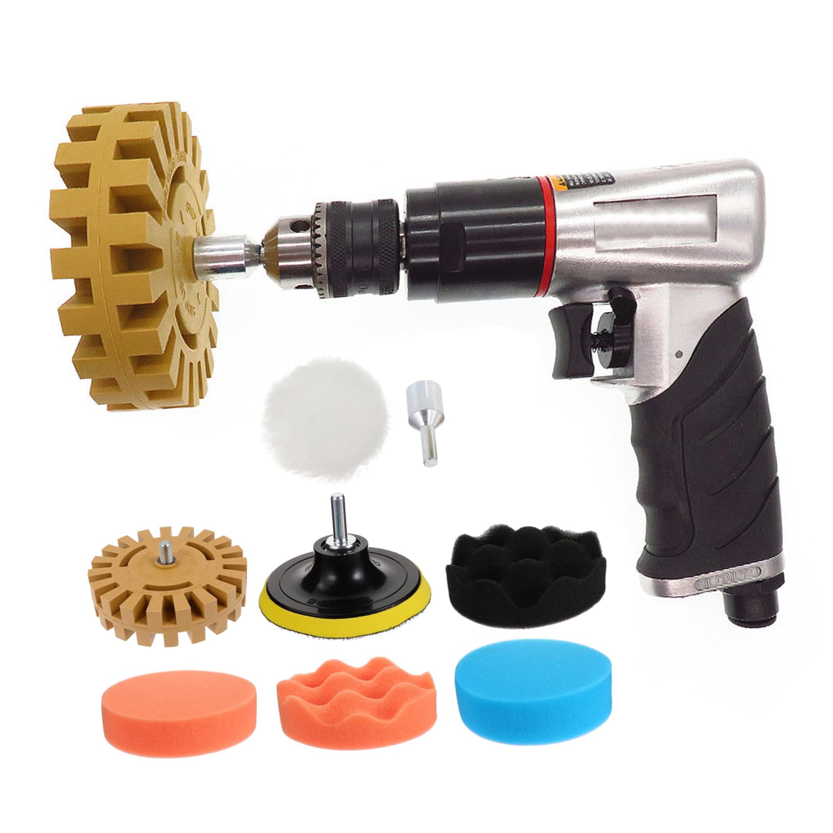 Kit Ruote Rimuovi Adesivi Gomma 8 Pezzi per Decalcomanie Auto | Disco Raschietto per Vinile e Nastro, Adatto a Barca e Auto, Set in Spugna Accessorio Lucidante Colore Casuale