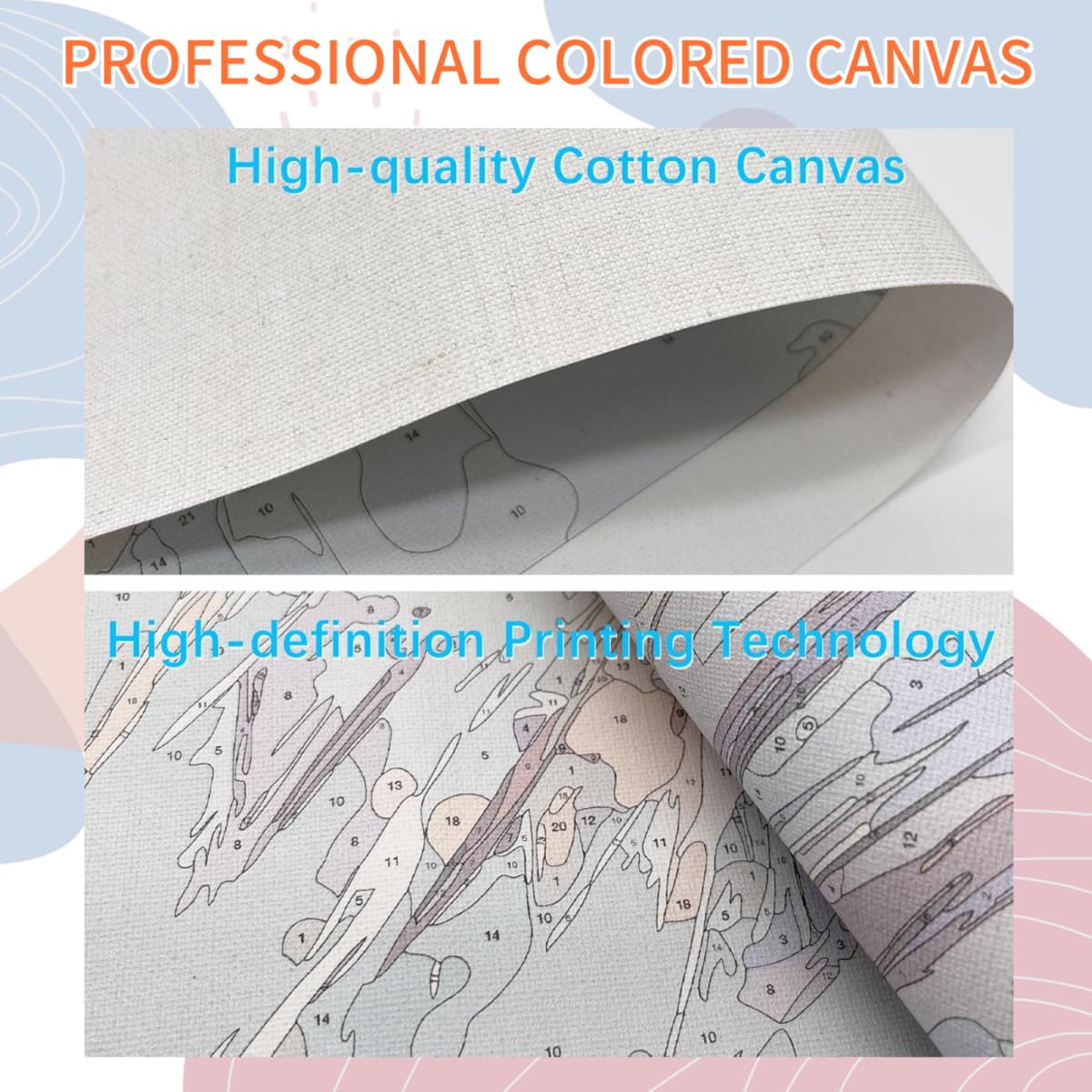 Malen Nach Zahlen Magnolia,100x130cm DIY Malen Nach Zahlen Erwachsene, DIY Kreativ Set für Erwachsene Handgemalt Ölgemälde Kits auf Leinwand Geschenk, Acryl-Malen Nach Zahlen für Wanddeko s-936