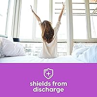 Vista 2 de NutraBlast Balance Shield Panty Liners - Capas a prueba de descarga y olor (7.087 in, 20 unidades)