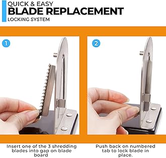 Impeccable Culinary Objects (ICO) 4-Blade Spiralizer Vegetable Slicer, Stronger than all Plastic Spiralizers with 3 Interchangeable Blades and 1 Built-In