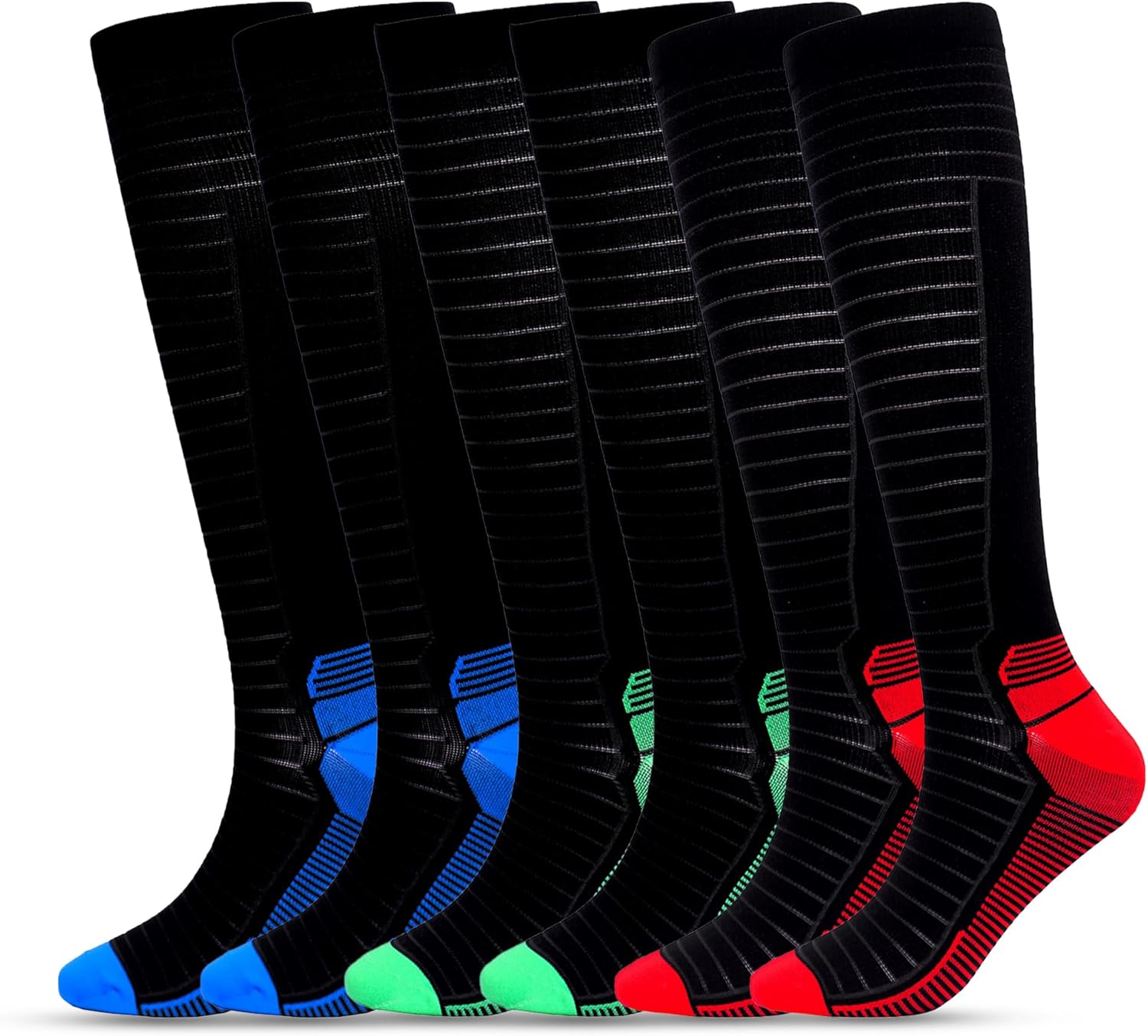 3 PAIRS OPAL ROYAL Compression Socks for Women and Men | Graduated Compression Stockings | 20-30MMHG - Image 8