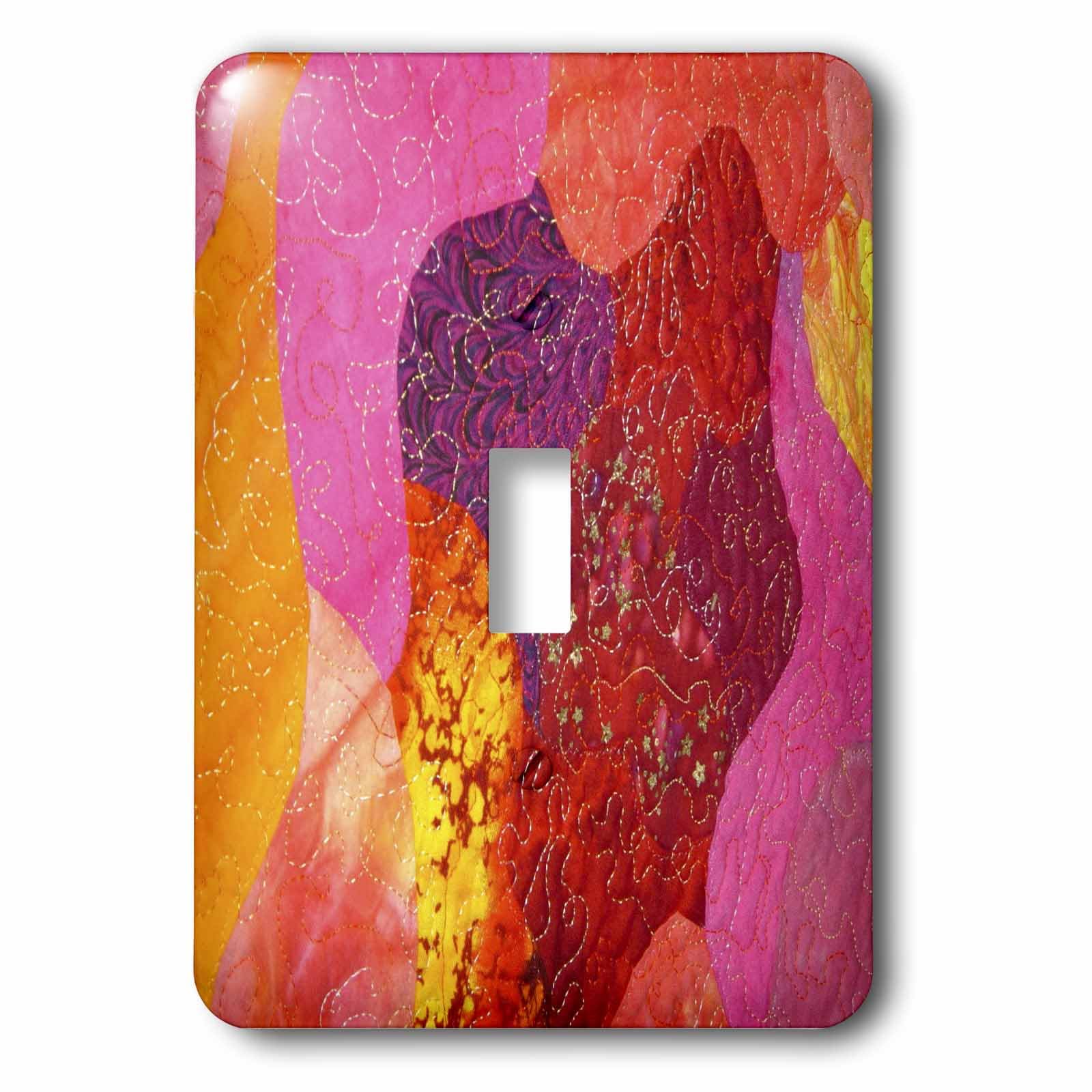 Interrupteur à baïonnette haut de gamme au design artistique 3dRose lsp_53889_1