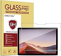 Vista 1 de OMOTON protector para pantalla de vidrio templado resistente a los arañazos, no deja burbujas, alta definición, respuesta rápida, para Surface Pro