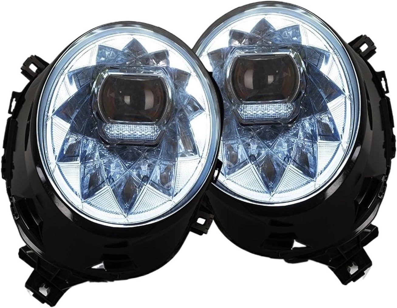 BMW用 ミニF55 F56 F57 2014-2020 車用LEDフロントヘッドライトアセンブリ ヘッドランプアクセサリー ヘッド